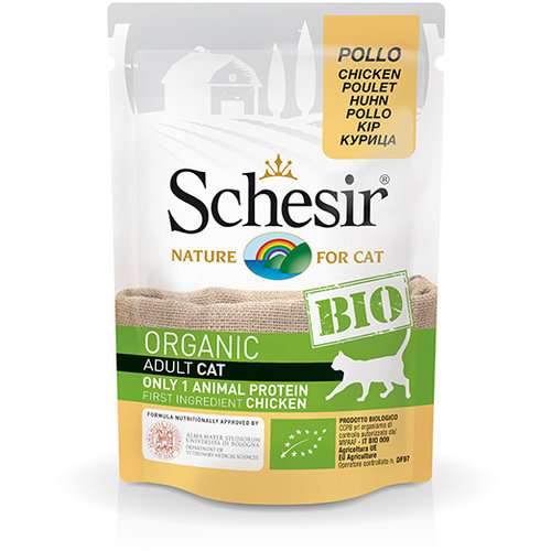 Schesir Schesir Cat Bio Chicken 85 gr.