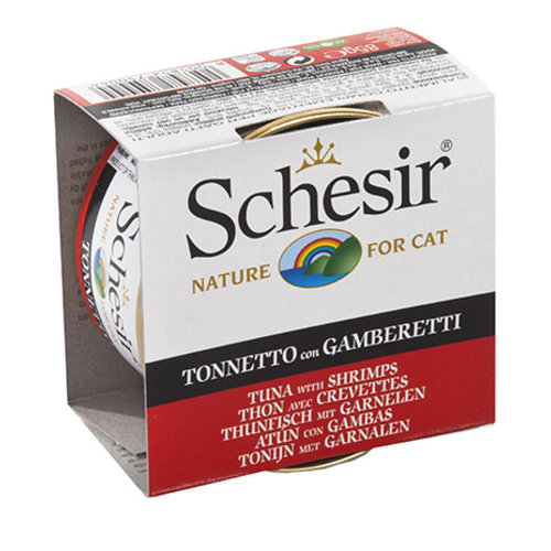Schesir Schesir Cat Jelly Tuna & Prawns 85 gr.
