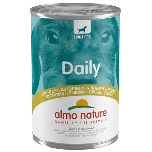 Almo Nature AN Dog Blik Kalkoen 400 gr.