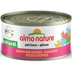 Almo Nature AN Zalm met Kip 70 gr.