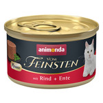 Vom Feinsten Feinsten Cat Can Adult Rund/Eend 85 gr.