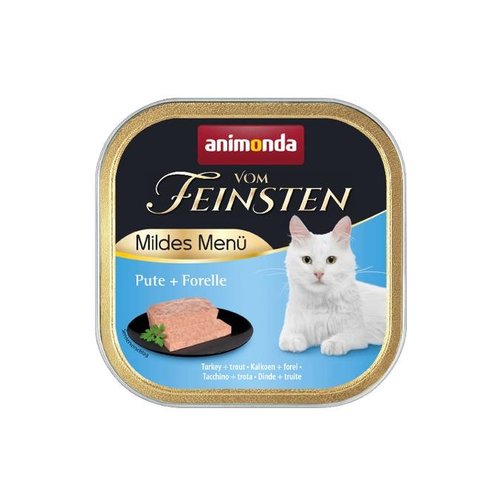 Vom Feinsten Feinsten Cat Mild Menu Kalkoen+Forel 100 gr.