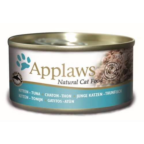 Applaws Hond & Kat Applaws Blik Cat Kitten Tuna 70 gr.