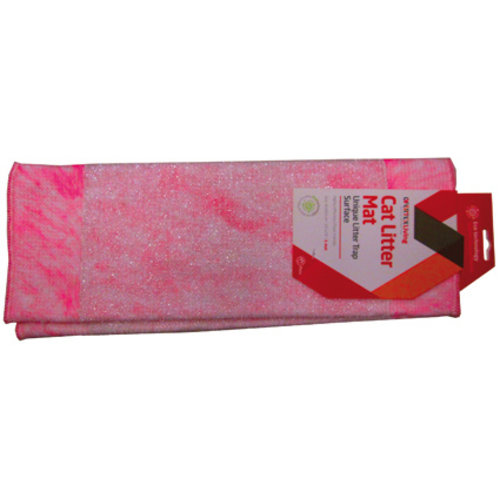 Cat Litter Mat Roze / Blauw 1 st.