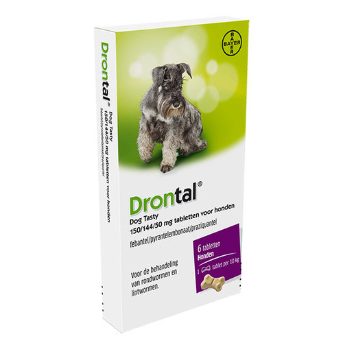 Drontal Drontal Dog Tasty 6 tab.