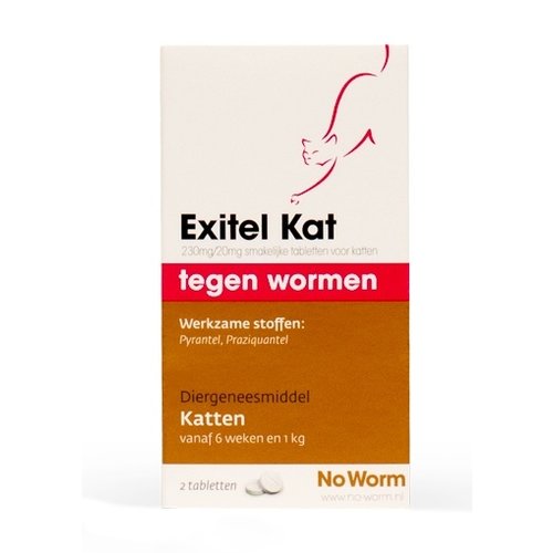 No Worm No Worm Exitel Kat 2 tab.
