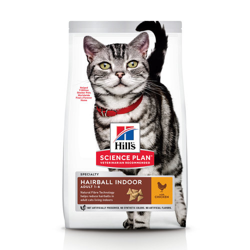 Hills Hills Feline Hairball&Indoor 3 kg.