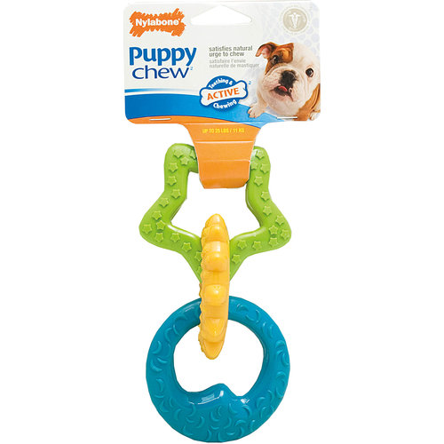 Nylabone Nylabone Puppy Teething Rings 1 st. tot 10 kg