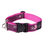 Rogz Beltz Fancy Dress Halsband XXL Pink Love 1 st. Extra Extra Large