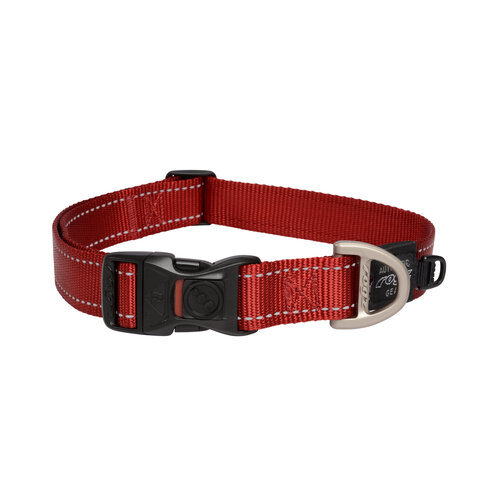 Rogz Beltz Utility Halsband XL Rood 1 st. Extra Large
