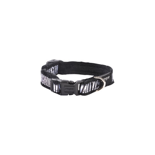 Rogz Beltz Fashion Halsband XS Zebra 1 st. Extra Small