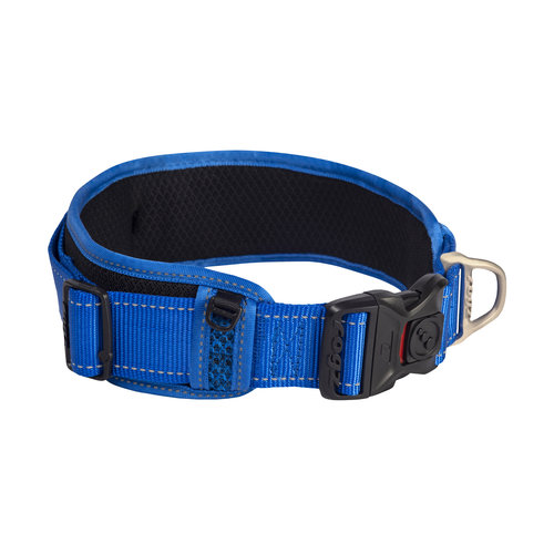 Rogz Beltz Utility Gevoerde Halsband XXL Blauw 1 st. Extra Extra Large