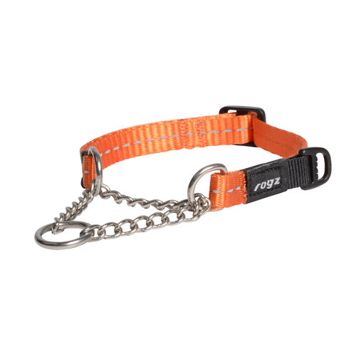 Rogz Beltz Utility Control Chain Halsband S Oranje 1 st. Small