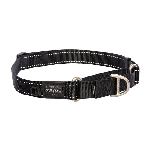 Rogz Beltz Utility Control Web Halsband XL Zwart 1 st. Extra Large