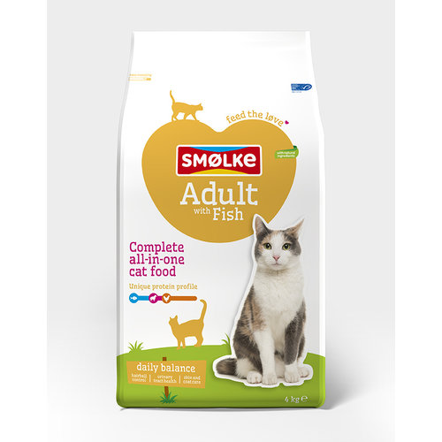 Smolke Smolke Kat Adult Fish & Rice 4 kg.