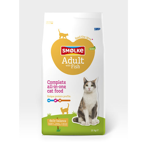 Smolke Smolke Kat Adult Fish & Rice 10 kg.