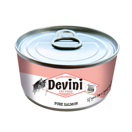 Devini Devini Cat Pure Salmon 70 gr.