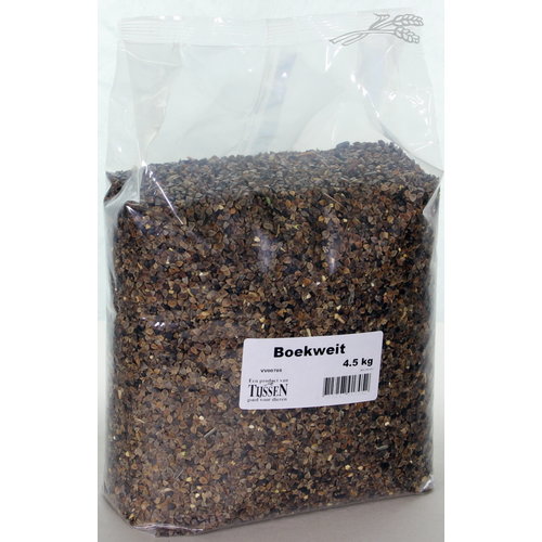 Tijssen goed voor dieren Boekweit 4,5 kg.