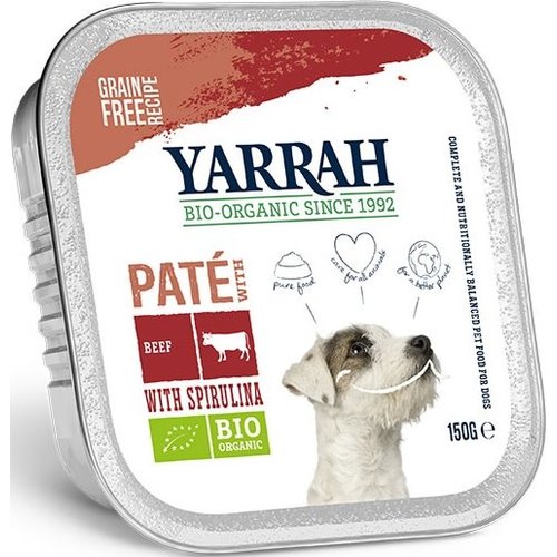 Yarrah Yarrah Hond Alu Pate Rund/Spirulina 150 gr.