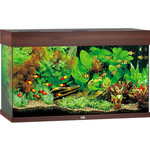 Juwel Juwel aquarium Rio 125 LED met filter, donkerbruin.