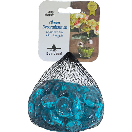 Boon aqua deco nuggets net a 250 gram licht blauw