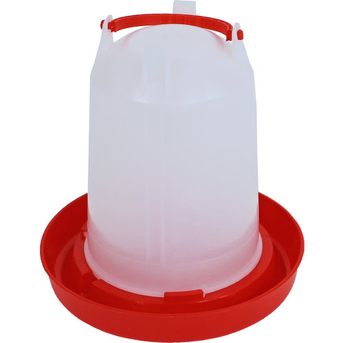 Drinkfontein bajonet/hangbaar plastic, 1.5 liter.