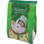 Boony Snacks Boony knaagdiersnack hartjes mix, 150 gram.