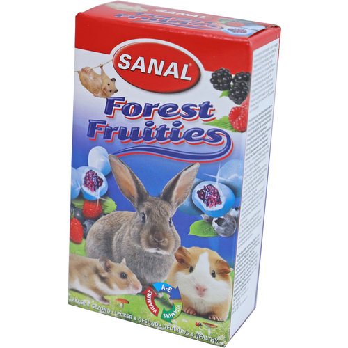 Sanal Sanal knaagdier forest fruities, 50 gram.