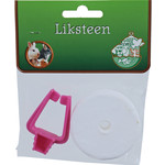 Boon Boon liksteen met plastic houder voor knaagdier en/of konijn.