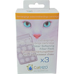 Cat H2O en Dog H2O filtercardridges met waterontharder voor waterbak, pak a 3 stuks.