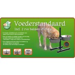 Boon H-standaard met RVS bakken, 28 cm.