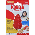 Kong Kong hond Classic rubber extra small, rood.