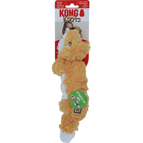 Kong Kong hond Knots Scrunch vos, S/M.