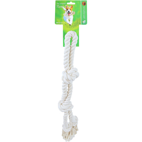 Boon floss-toy halter wit, large.
