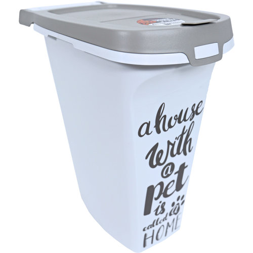 Moderna Moderna plastic voorraadbox Trendy Story 10 liter 'Pet Wisdom'.