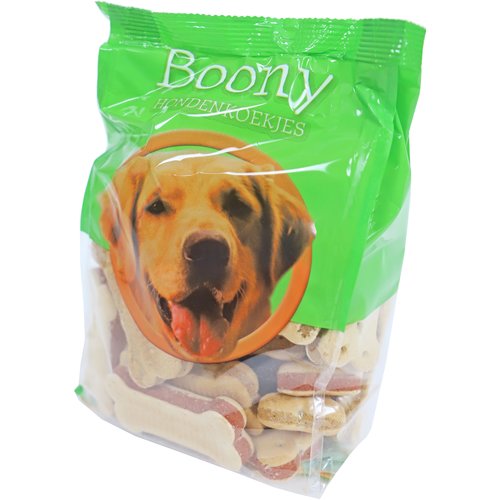 Boony hondenkoek Boony hondenkoek happy happer mix, 400 gram.