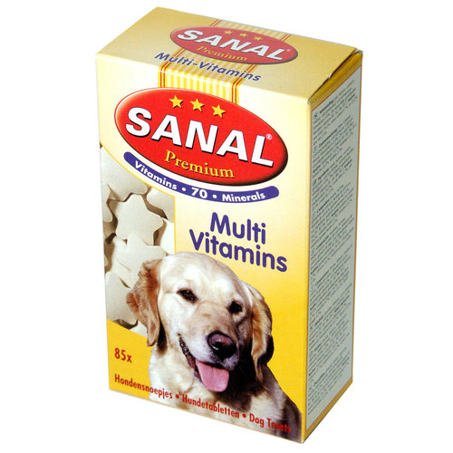 Sanal Sanal hond premium doos, 85 tabletten.