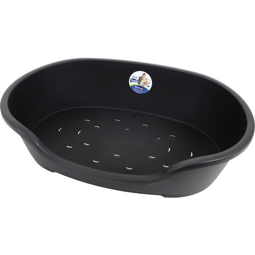 Moderna Moderna plastic hondenmand zwart, 80/90 cm.