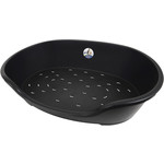 Moderna Moderna plastic hondenmand zwart, 110/123 cm.