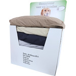 Boon boxbed katoen 4 kleuren 90x60 cm in display.