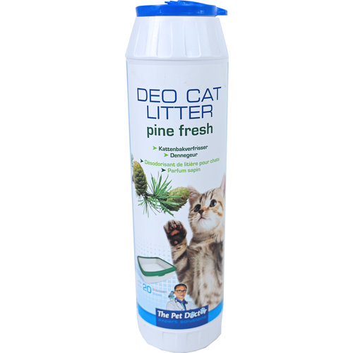 Pet Doctor The Pet Doctor deo cat litter pine fresh, 750 gram.