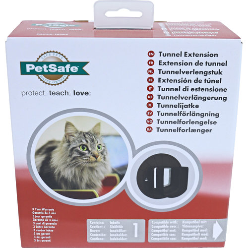 PetSafe PetSafe tunnel voor kattendeur microchip, bruin. PAC54-16765