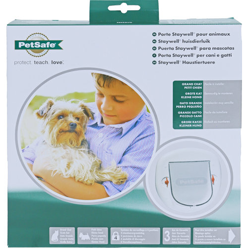 PetSafe PetSafe kattendeur 280, wit/transparant.