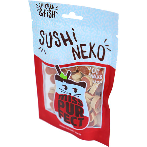 Miss Purfect Miss Purfect cat snacks sushi neko, 45 gram.