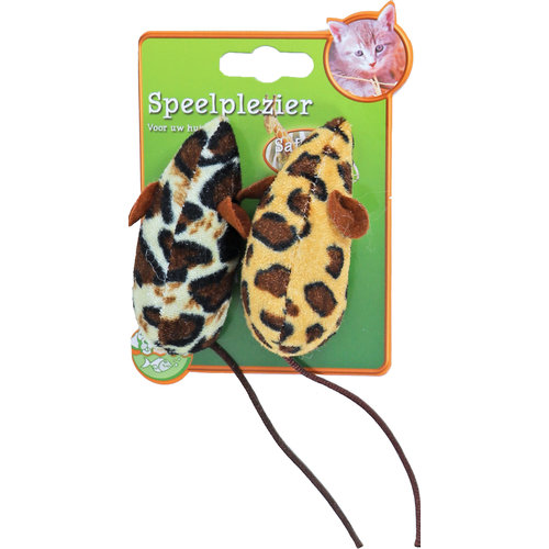 Boon kattenspeelgoed Safari op kaart a 2 muis.