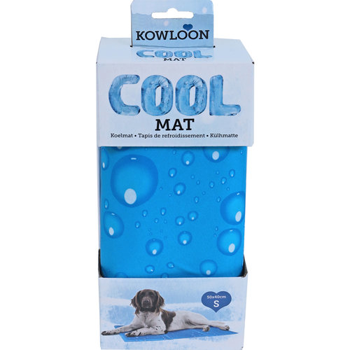 Kowloon Kowloon Cool mat blauw bubble S, 50x40 cm.