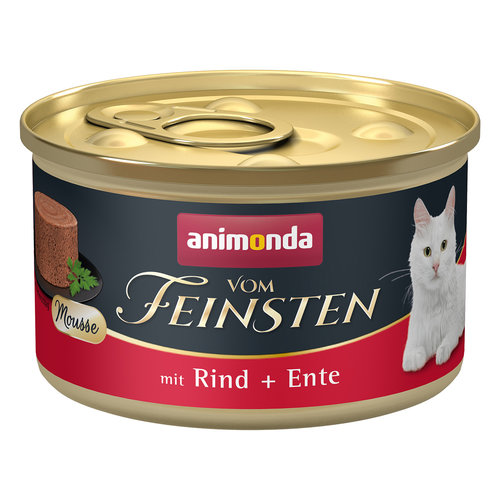 Vom Feinsten Feinsten Cat Can Adult Rund/Eend 85 gr.