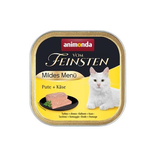 Vom Feinsten Feinsten Cat Mild Menu Kalkoen+Kaas 100 gr.
