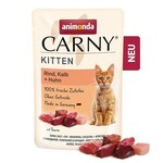 Carny Carny Pouch Kitten Rund/Kalf & Kip 85 gr.