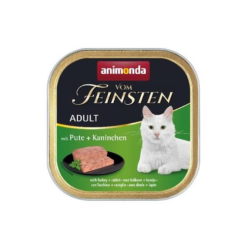 Vom Feinsten Feinsten Cat Adult Kalk+Konijn 100 gr.